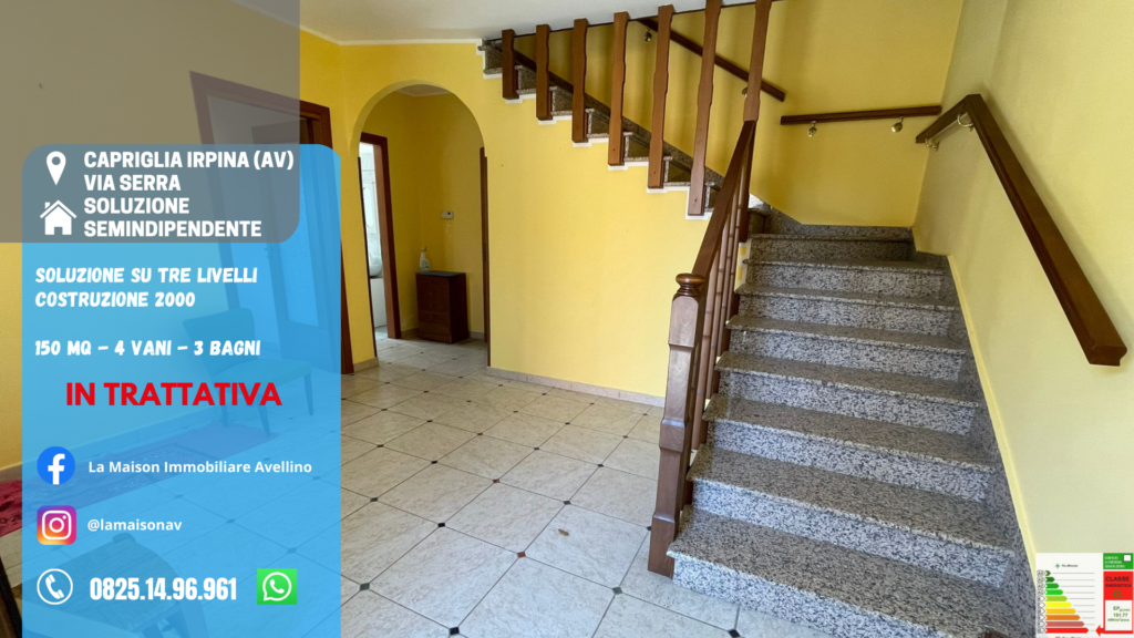 CAPRIGLIA IRPINA (AV) - ZONA CENTRALE