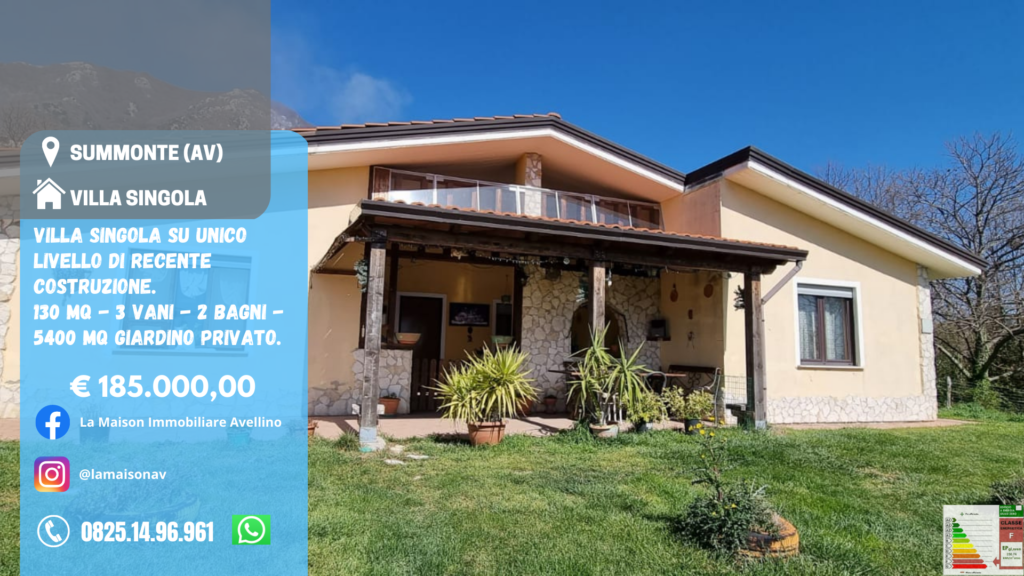 SUMMONTE (AV) - VIA CAMPO DI MAIO