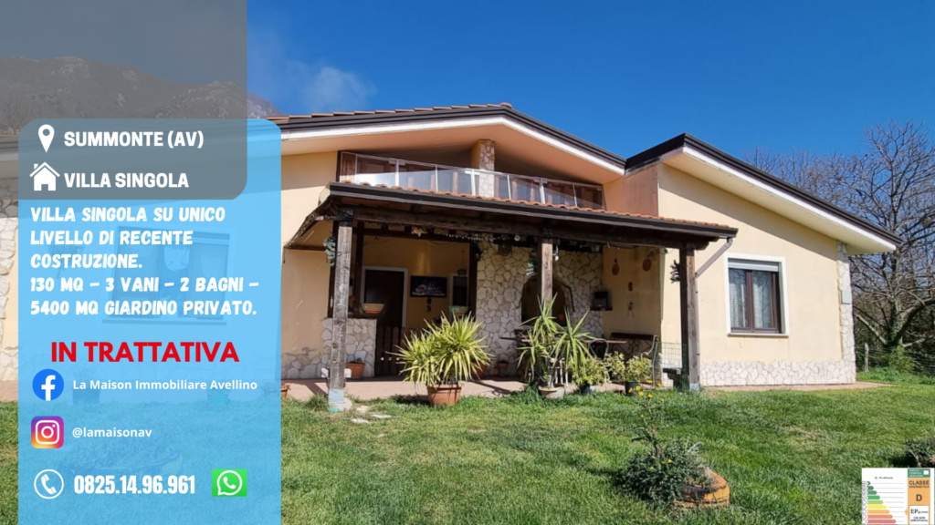 SUMMONTE (AV) - VIA CAMPO DI MAIO
