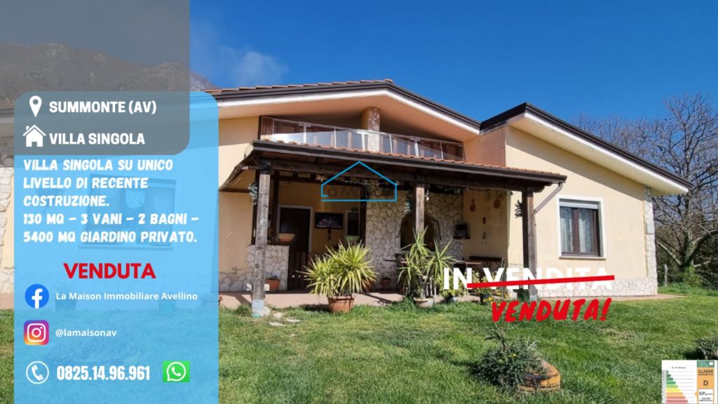 SUMMONTE (AV) - VIA CAMPO DI MAIO