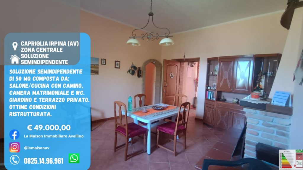 CAPRIGLIA IRPINA (AV) - VIA BELVEDERE