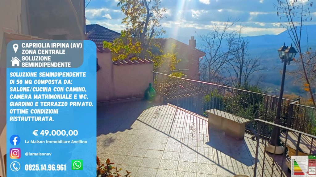 CAPRIGLIA IRPINA (AV) - VIA BELVEDERE