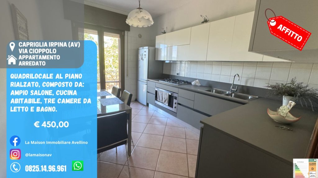 CAPRIGLIA IRPINA (AV) - VIA CIOPPOLO