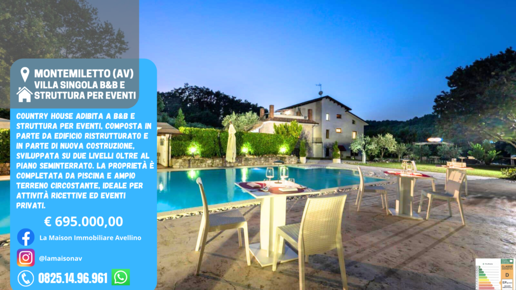 MONTEMILETTO (AV) - CONTRADA ACQUA CALDA