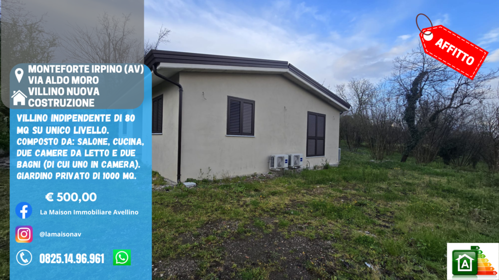 MONTEFORTE IRPINO (AV) - VIA ALDO MORO