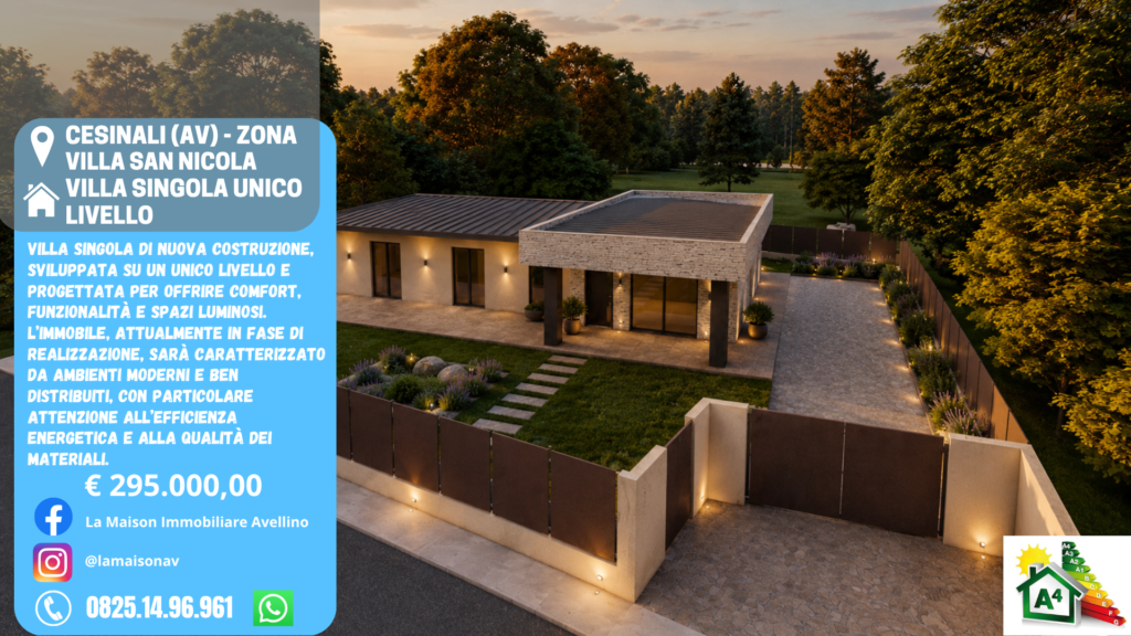 CESINALI (AV) - FRAZ. VILLA SAN NICOLA